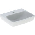 Geberit Selnova Square lave-mains 500 x 420 x 170 mm - blanc - avec trou de robinet - sans trop-plein