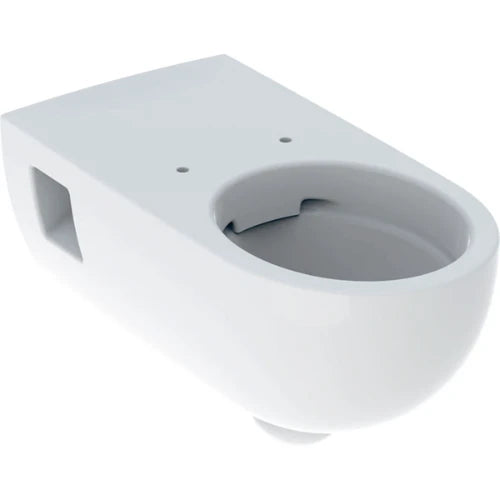 Geberit Selnova Comfort cuvette suspendue version longue Rimfree sans bride - blanc - à fond creux - avec bride partielle