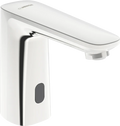 Hansa Hansaelectra robinet lavabo électronique 134 mm - 230/9 V - Bluetooth - chromé - eau froide ou mélangée