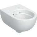 Geberit Selnova WC suspendu Premium, cuvette de WC à fond creux, forme fermée, Rimfree: T=53cm, Blanc