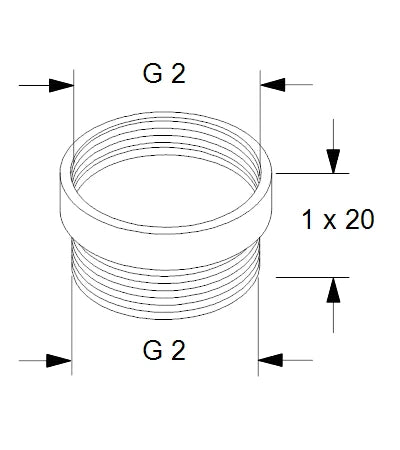 PROLONGE GRUNDFOS A9 2 X 2 pour circulateur