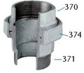 Atusa Galva 331 raccord union droit joint plat MF 1/2 x 1/2