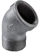 Atusa Galva 121 coude 45° MF 1/2 x 1/2