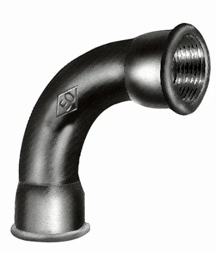 Atusa Noir 002 courbe 90° FF 3/4 x 3/4