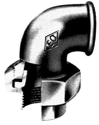 Atusa Noir 096 raccord union coude joint conique FF 4/4 x 4/4