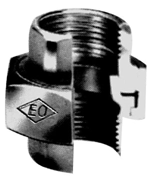 Atusa Noir 340 raccord union droit joint conique FF 4/4 x 4/4