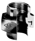 Atusa Noir 340 raccord union droit joint conique FF 2 x 2
