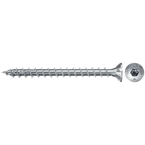 Fischer PowerFast II FPF II CTF 5.5x70 tête fraisée TX recess fil complet bleu zingué (boîte 50pcs) - prix par pièce