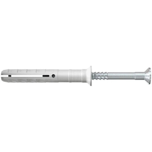 Fischer N cheville à frapper 6 x 60/30 S à collerette fraisée et Clou en acier électrozingué (boîte 50pcs) - prix par pièce
