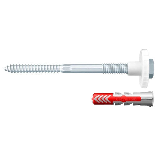 Fischer WST II fixation céramique pour toilettes, bidets, lavabos et urinoirs 10x140