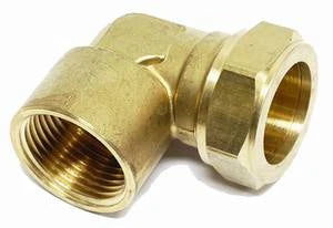 VSH bicône Eau coude de transition FF 22 x 1/2 F (filetage longue)