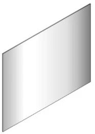 Sleurs Ann miroir  900 x 700 x 15 mm