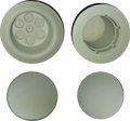 Procasa Tulla set de finition siphon blanc mat pour bains pose libre