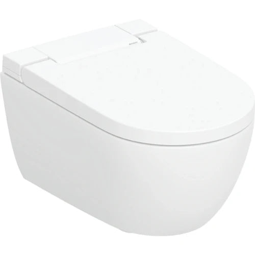 Geberit Alba Aquaclean wc douche 565 x 375 x 405 mm - cuvette suspendue - abattant avec soft-close - blanc Keratect