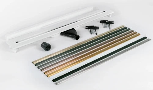Carrodrain Liquid rigole de douche avec grille 700 mm - Inox - débit 31 l/m