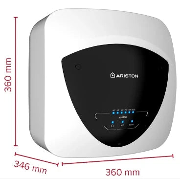 Ariston Andris Elite WiFi 10 boiler cuisine électrique 15 l - montage sous-évier - 2000 W - mono 230V - résistance blindée - Label ERP sanitaire: A