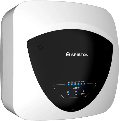 Ariston Andris Elite WiFi 30 boiler cuisine électrique 30 l - montage sur-évier - 2000 W - mono 230V - résistance blindée - Label ERP sanitaire: A