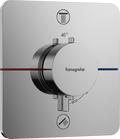 Hansgrohe Showerselect Comfort Q robinet thermostatique encastré pour 2 fonctions - chromé
