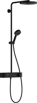 Hansgrohe Pulsify S Showerpipe 260 mm 1jet avec Showertablette Select 400 - noir mat