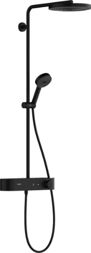 Hansgrohe Pulsify S Showerpipe 260 mm 1jet avec Showertablette Select 400 - noir mat