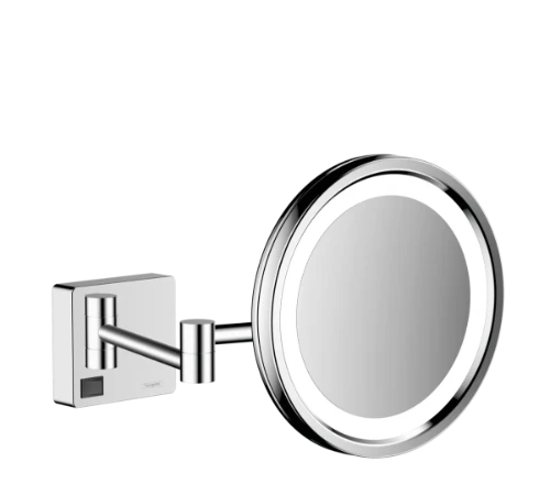 Hansgrohe AddStoris miroir de rasage avec éclairage LED - chromé