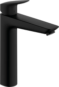 Hansgrohe Logis 190 mitigeur de lavabo avec vidage - noir mat