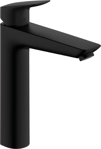 Hansgrohe Logis 190 mitigeur de lavabo avec vidage - noir mat
