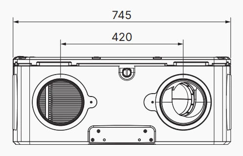Renson Flux Go 275 Flat unité de ventilation