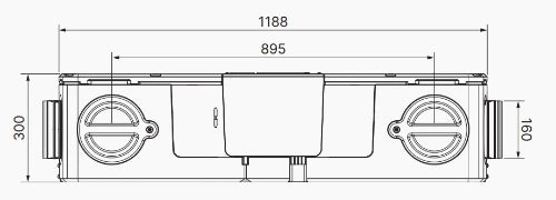 Renson Flux Go 275 Flat unité de ventilation