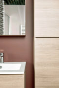Procasa Kivu colonne avec 2 portes 350 x 330 x 1690 mm - smoked oak - réversible