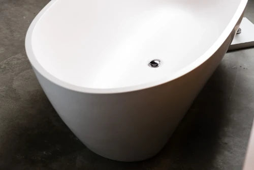 Procasa Henge 2.0 baignoire autoportante composite 1675 x 835 x 585 mm - blanc mat