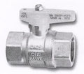 Cimberio CIM 802FP vanne à bille gaz avec levier papillon (jaune) FF 3/4 x 3/4 - approuvé ARGB