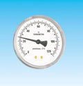 WATTS Thermomètre bi-métallique/axial FR 801
