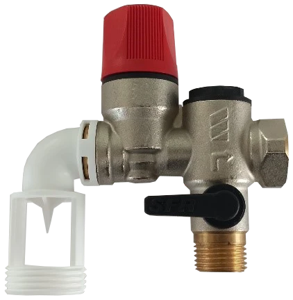 Watts NA53 groupe de securité MF 1/2 x 1/2 - 7 bar - horizontal