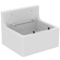 Ideal Standard Standard - Collection déversoir 455x380 mm avec grille blanc brillant