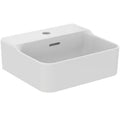 Ideal Standard Conca lavabo 400 x 350 mm - blanc - avec trou de robinet - avec trop-plein