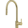Franke Eos Neo - Mitigeur à bec extractible / Side lever / Reflet d'Or