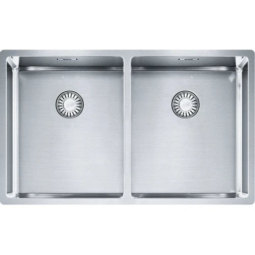 Franke BOX - Cuve à affleurer, SlimTop et à sous-encastrer / 740 x 450 mm/ Lisse