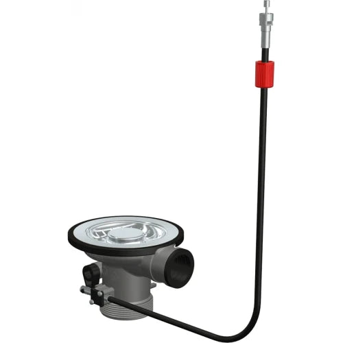 Franke Acces Crépine 3 1/2" avec système gain de place avec raccord trop-plein, avec câble mm