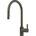Franke Eos Neo - Mitigeur à bec extractible / Side lever / Anthracite