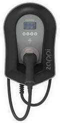 Myenergi Zappi station de recharge solaire pour voiture - Noir - 3 phases type 2 avec câble de 6,50 mètres