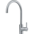 Franke Eos Neo - Mitigeur à bec orientable / Side lever / Inox