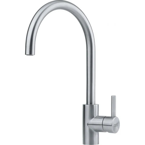 Franke Eos Neo - Mitigeur à bec orientable / Side lever / Inox