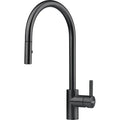 Franke Eos Neo - Mitigeur à bec extractible / Side lever / Noir industriel