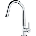 Franke Lina - Mitigeur à bec extractible / Side lever / Chromé