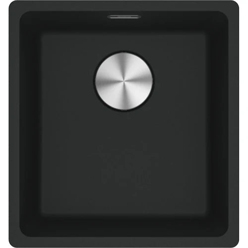 Franke Maris - évier à sous-encaster / 403 x 433 mm / 1 bassin / Noir Mat