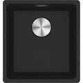 Franke Maris - évier à sous-encaster / 403 x 433 mm / 1 bassin / Noir Mat