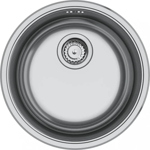 Franke Rondo - Cuve à affleurer , SlimTop / ø 435 mm / Lisse