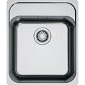 Franke Smart - Cuve à affleurer , SlimTop / 430 x 510 mm / Lisse