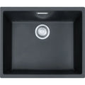 Franke Sirius - Cuve à sous-encastrer / 525 x 440  mm/ 1 bassin / Noir